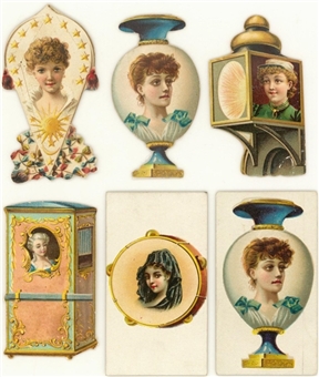 1889 N228 Kinney "Novelties" Collection (125 Different)